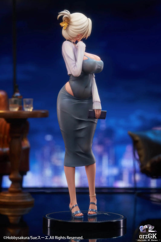 오리지널 캐릭터 1/7 스케일 완성품 피규어 : 유부녀 엘프 유리에 Another Color Ver.