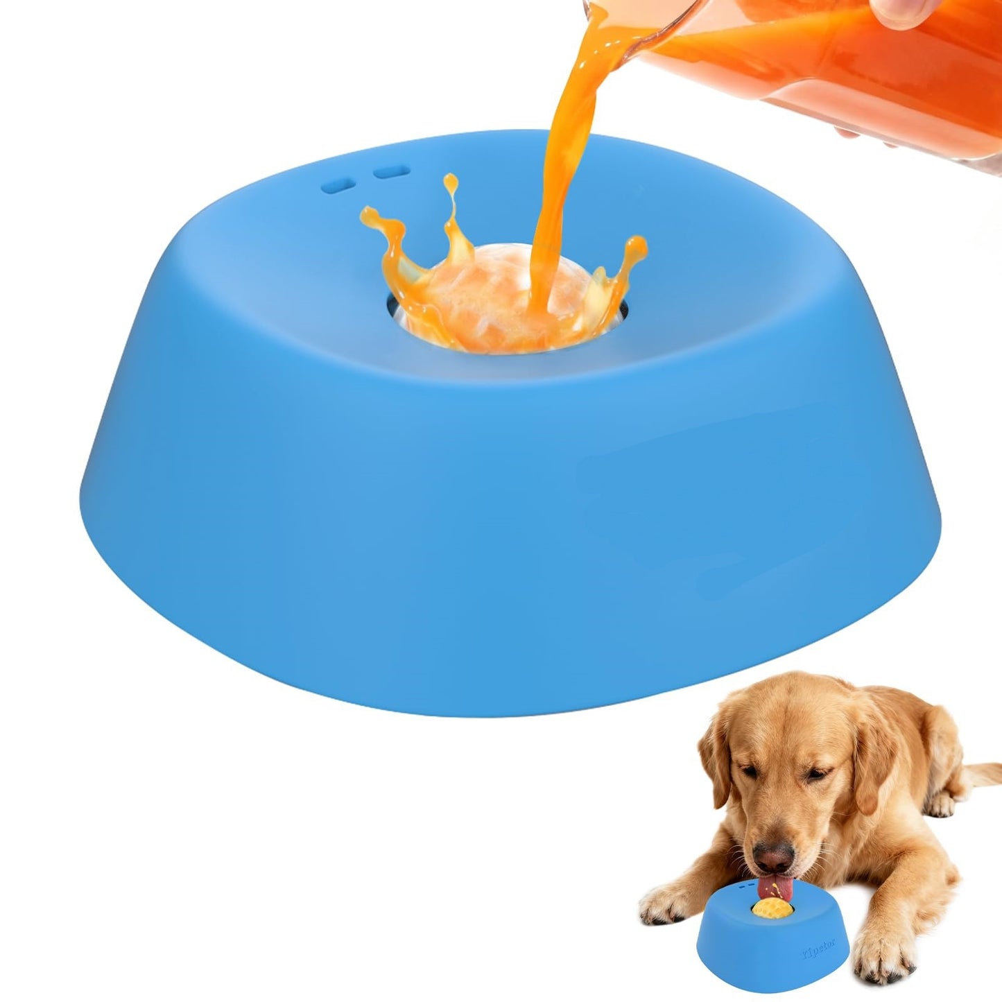 Pet Slow Feeder Licking Bowl Anti-Choking Dog & Cat Feeding Bowl