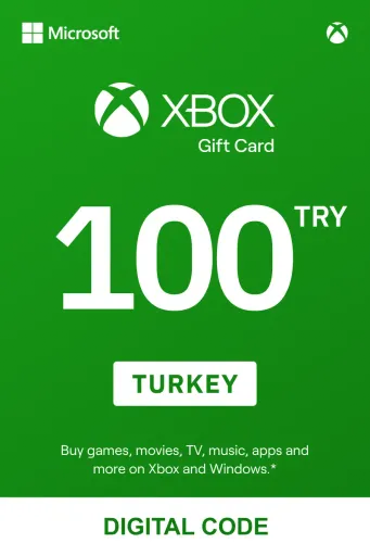 터키 기프트 카드 100리라 XBOX