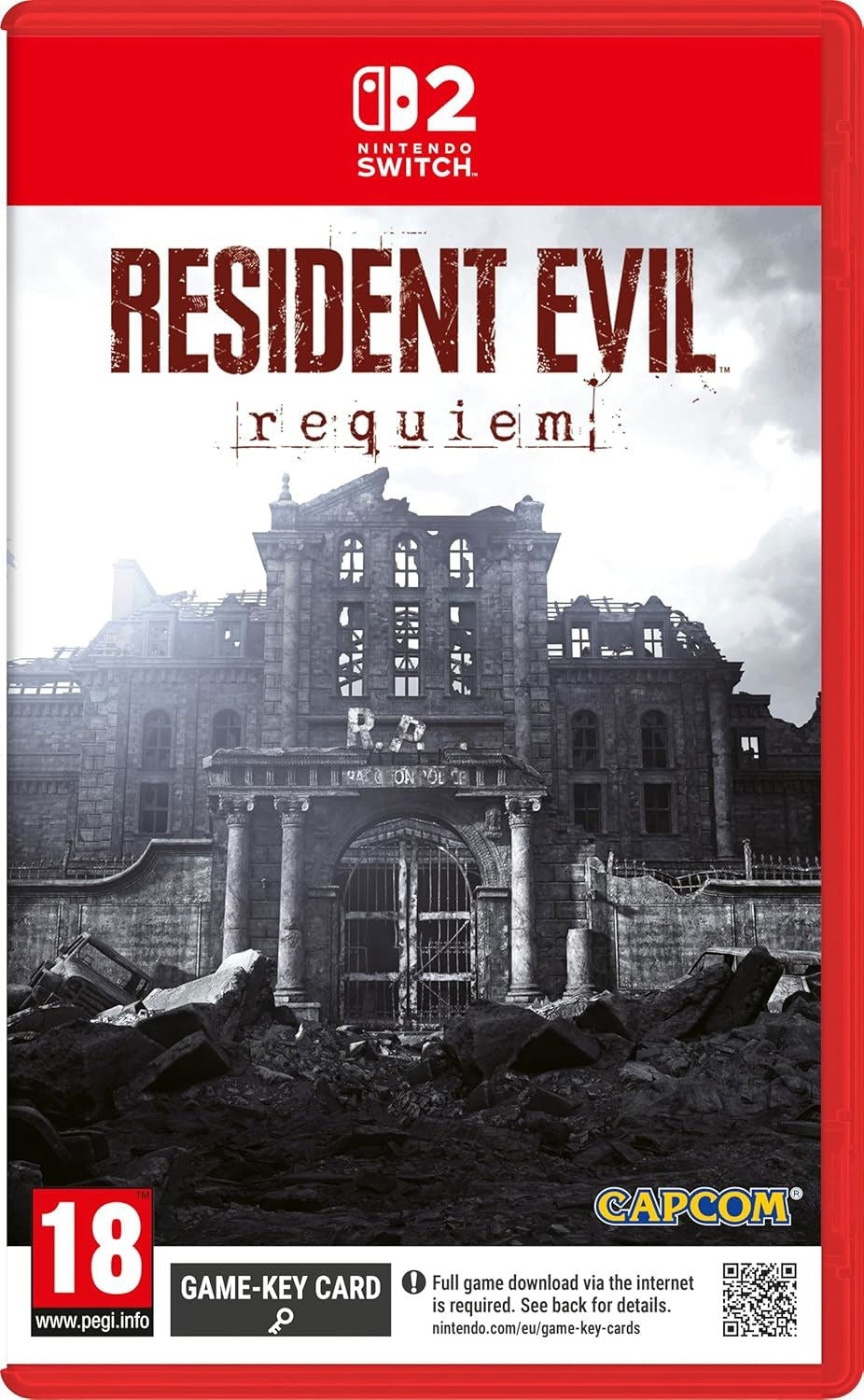 Resident Evil Requiem Lenticular Edition Game Key Card NSW2 Europe PEGI 18