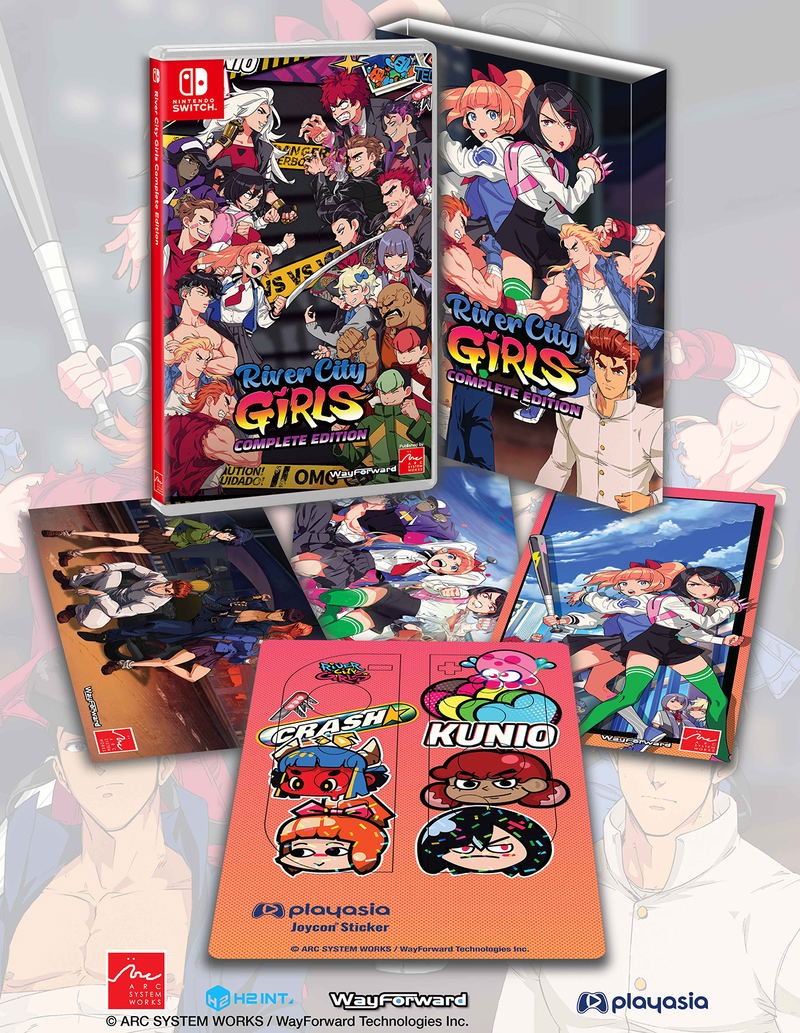 River City Girls Complete Edition First Print Asia Nintendo Switch