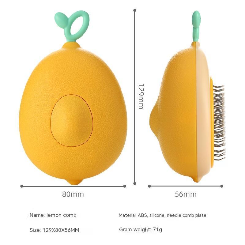 Avocado Pet Grooming Brush Cat Dog Hair Remover Comb