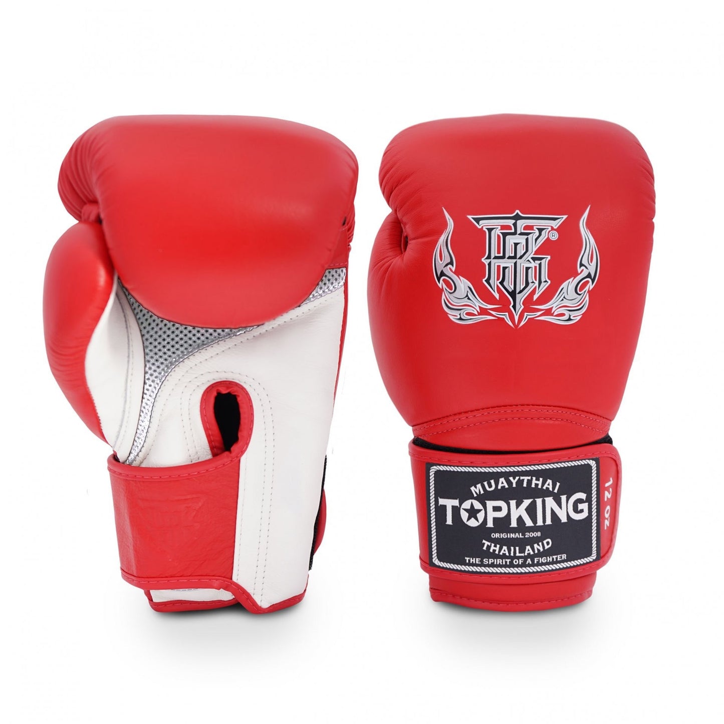 탑킹 복싱 글러브 화이트 레드 슈퍼 에어