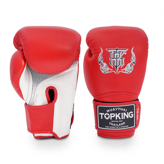 탑킹 복싱 글러브 화이트 레드 슈퍼 에어