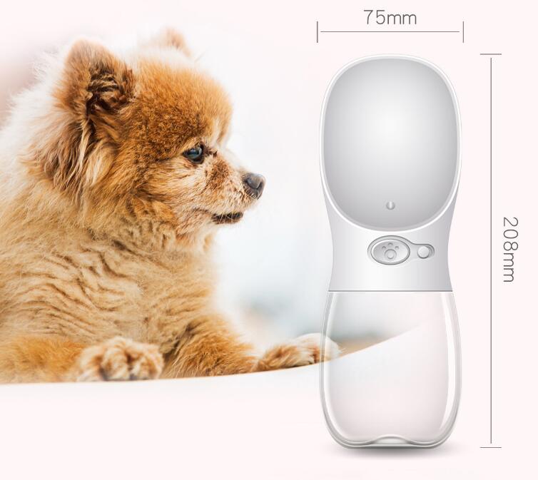 Portable Pet Water Bottle Outdoor Dog Travel Water Cup Feeder