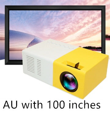 YG300 Mini Projector Portable HD LED Home Theater HDMI USB