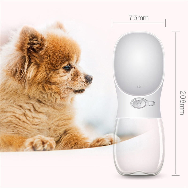 Portable Pet Water Bottle Outdoor Dog Travel Water Cup Feeder