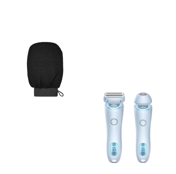 2-in-1 Women Electric Shaver USB Rechargeable Body Hair Remover