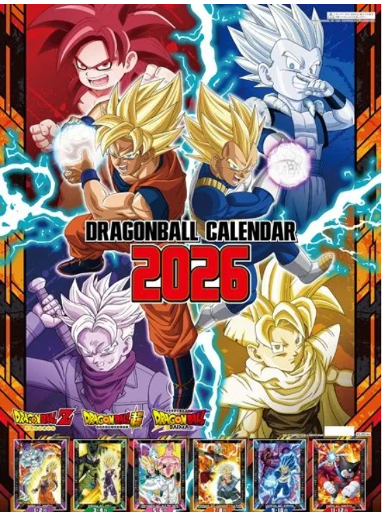 드래곤볼 2026 캘린더 (일본판)