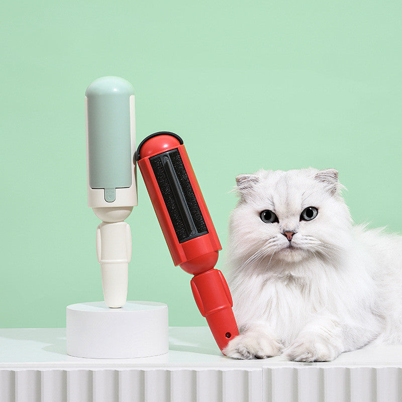 Self Cleaning Pet Hair Remover Roller Dog Cat Fur Lint Brush