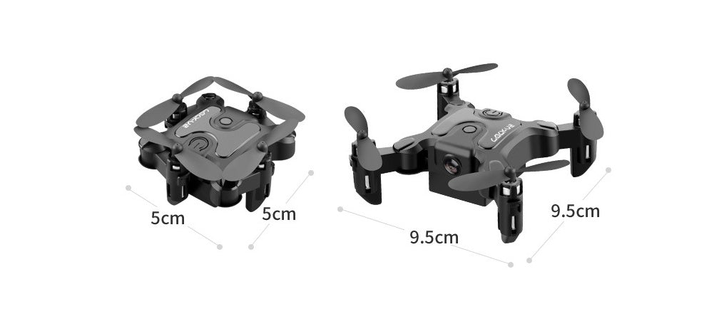 Mini Foldable Drone HD Camera WiFi FPV Remote Control Quadcopter