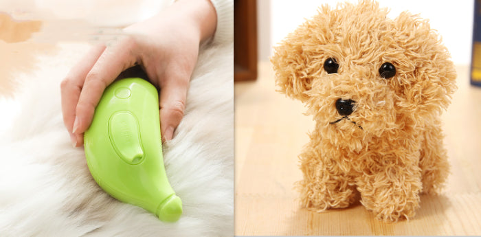 3-in-1 Pet Steam Brush Cat Dog Grooming Comb Hair Remover