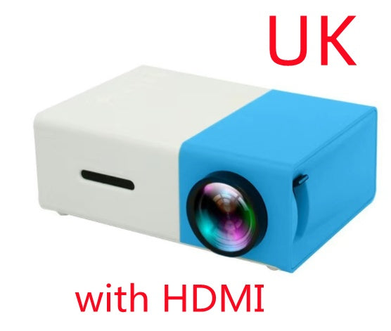 YG300 Mini Projector Portable HD LED Home Theater HDMI USB