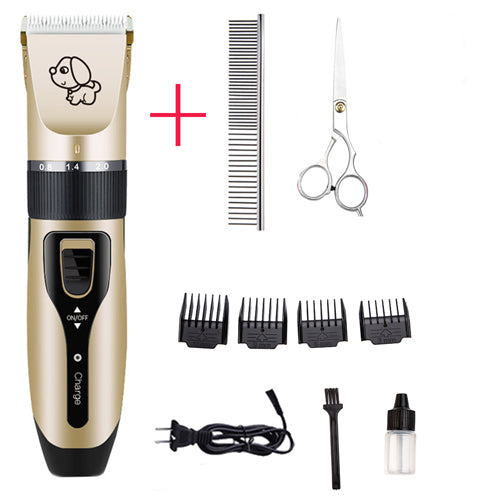 Dog Hair Clipper Pet Grooming Trimmer USB Rechargeable