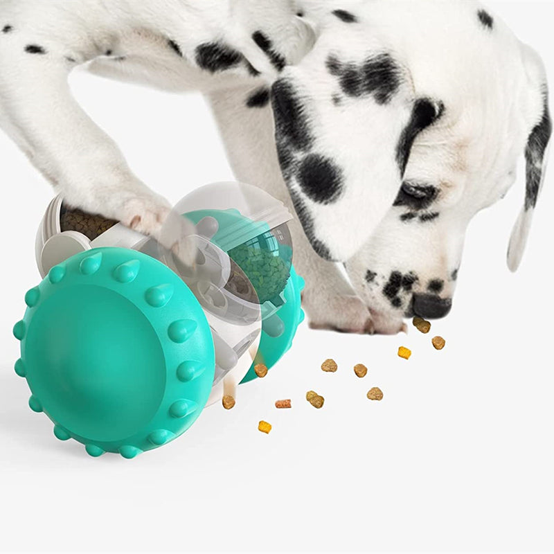 Interactive Pet Tumbler Toy Slow Feeder Smart Treat Dispenser Car