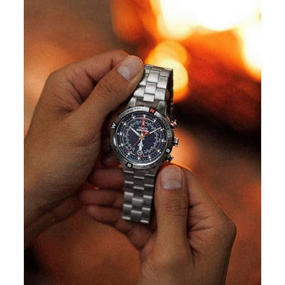 타이맥스 남성용 인텔리전트 쿼츠 타이드 템프 컴퍼스 45mm | Timex Intelligent Quartz Tide Temp Compass