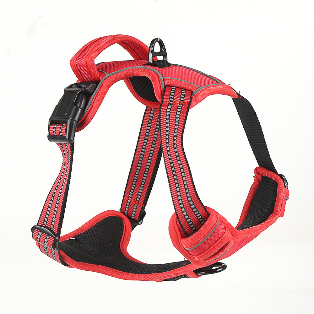 No Pull Dog Harness Breathable Reflective Pet Vest Harness