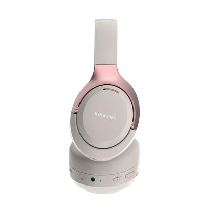 ILOCKZONE LC30Pro 하이브리드 ANC 블루투스 5.4 오버이어 헤드폰 블랙 | LC30Pro Hybrid Active Noise Cancelling Headphones