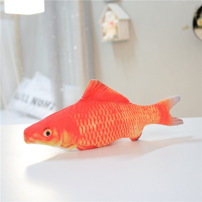 Electric Jumping Fish Cat Toy USB Rechargeable Interactive Fish Toy