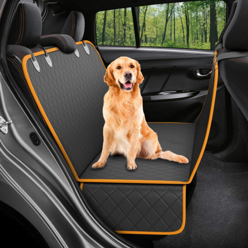 Dog Car Seat Cover Hammock Waterproof Pet Back Seat Protector