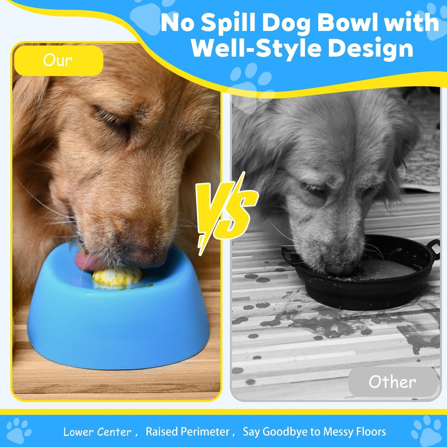 Pet Slow Feeder Licking Bowl Anti-Choking Dog & Cat Feeding Bowl