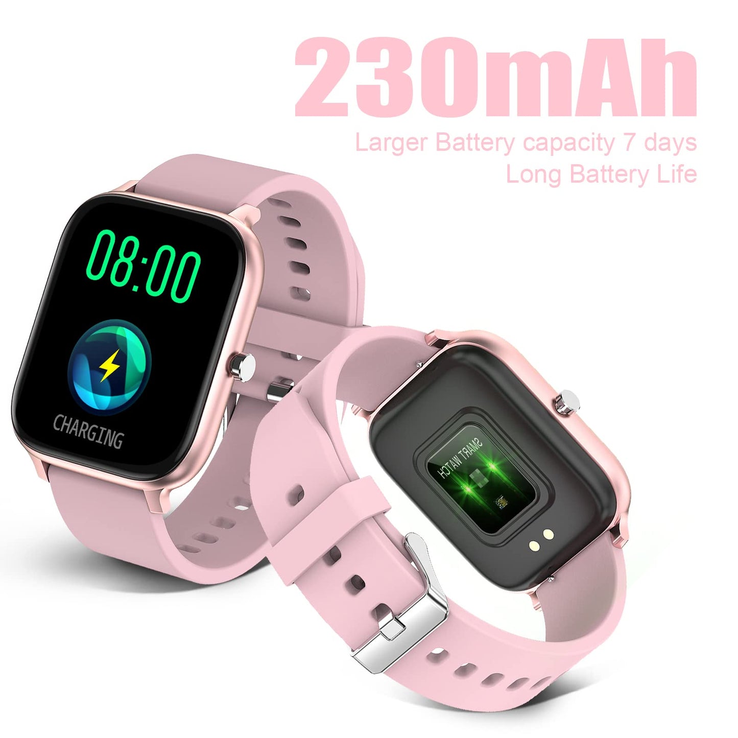 토르잘프 1.83인치 블루투스 스마트워치 IP68 블랙 | Torjalph Fitness Smart Watch