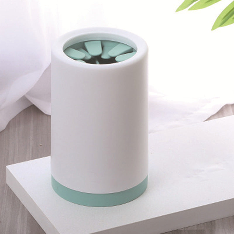 Dog Paw Cleaner Cup Portable Pet Foot Washer Silicone Brush