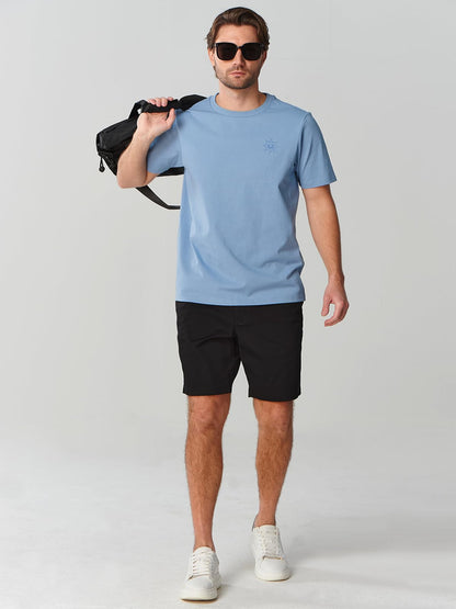 ALLZERO Men's Heavyweight Graphic Short Sleeve T-Shirt Relaxed Fit