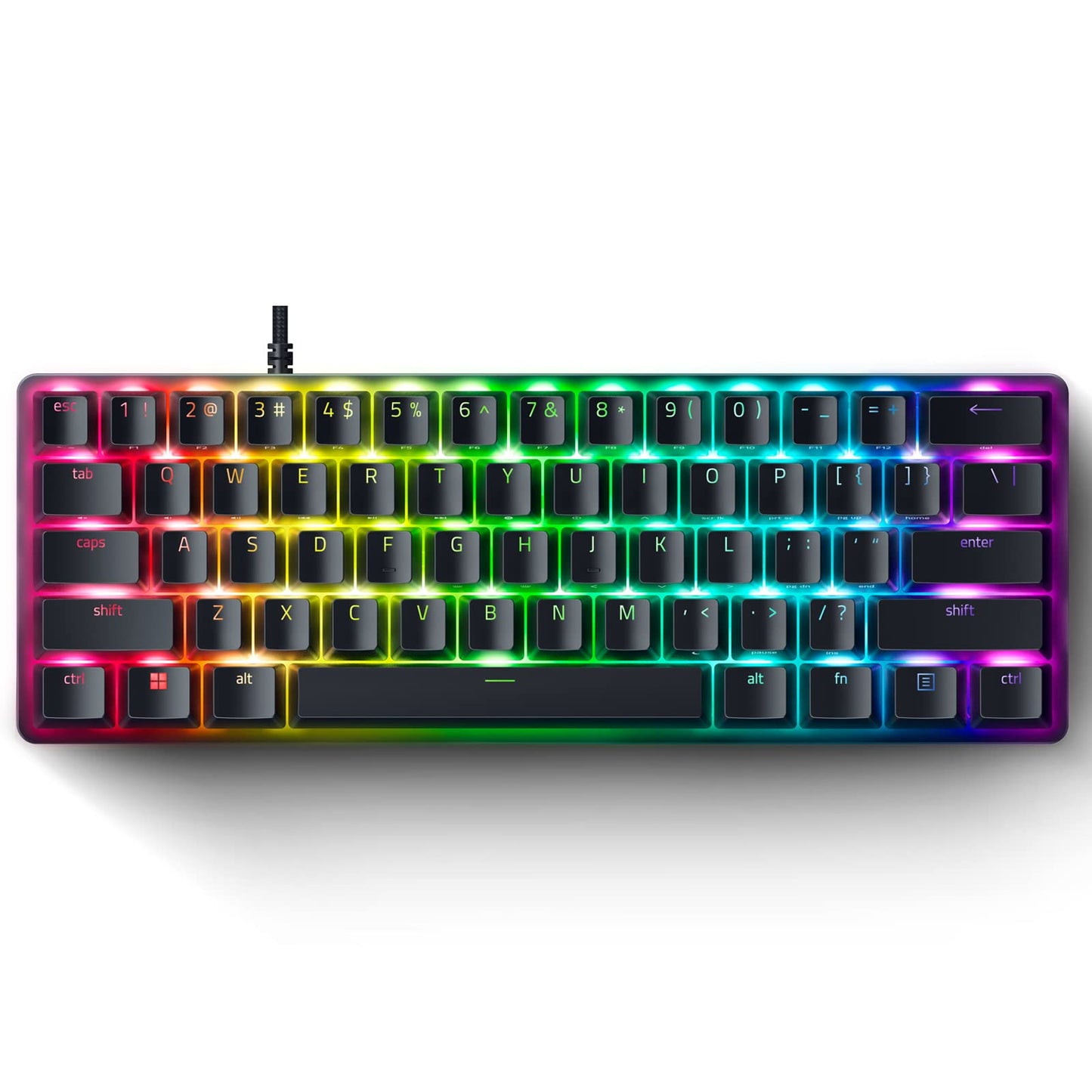 Razer Huntsman Mini 60% Gaming Keyboard with Linear Optical Switches (Black) 