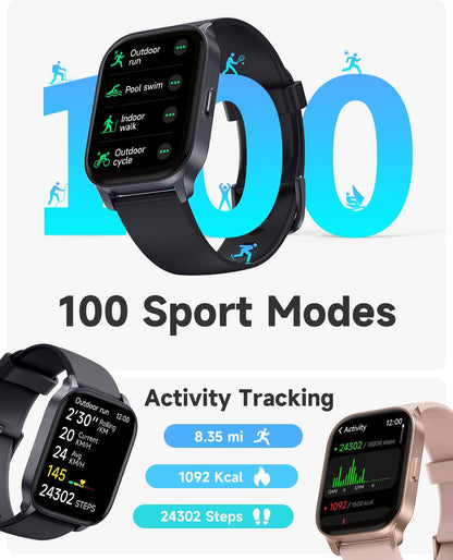 투버 IDW17 2.01인치 스마트워치 미드나이트 블랙 | TOOBUR Smart Watch