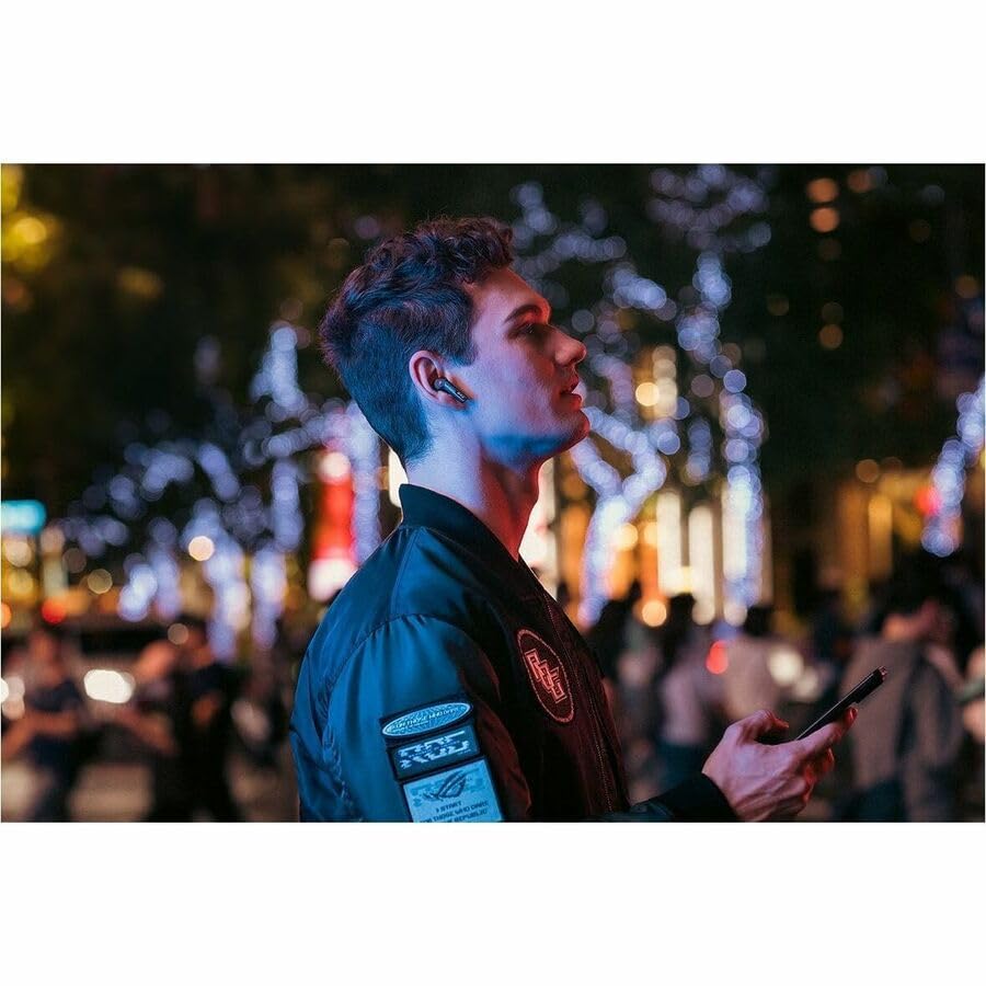 ASUS ROG Cetra True Wireless SpeedNova 게이밍 이어버드 블랙 | ROG Cetra SpeedNova Gaming Earbuds