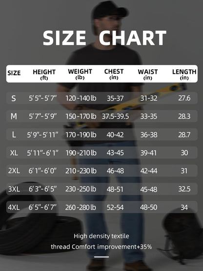 ALLZERO Men's Heavyweight Graphic Short Sleeve T-Shirt Relaxed Fit