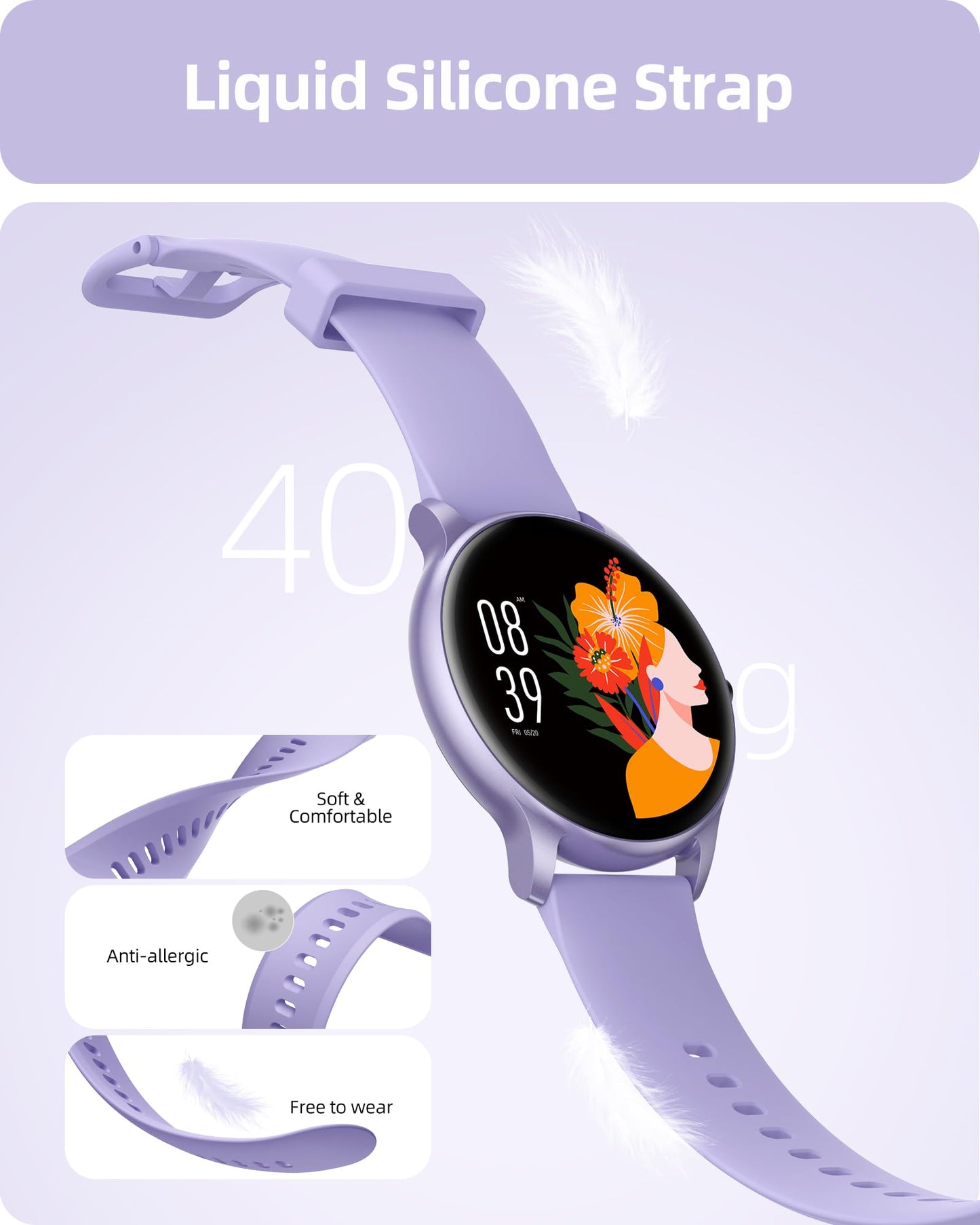 파슨버 SPROD1 라운드 블루투스 통화 스마트워치 1.32인치 | Parsonver Smart Watch