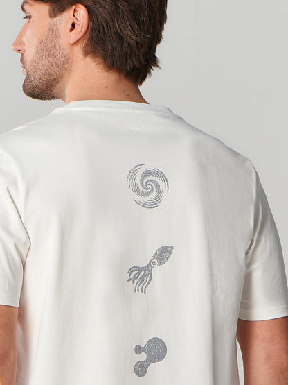 ALLZERO Men's Heavyweight Graphic Short Sleeve T-Shirt Relaxed Fit