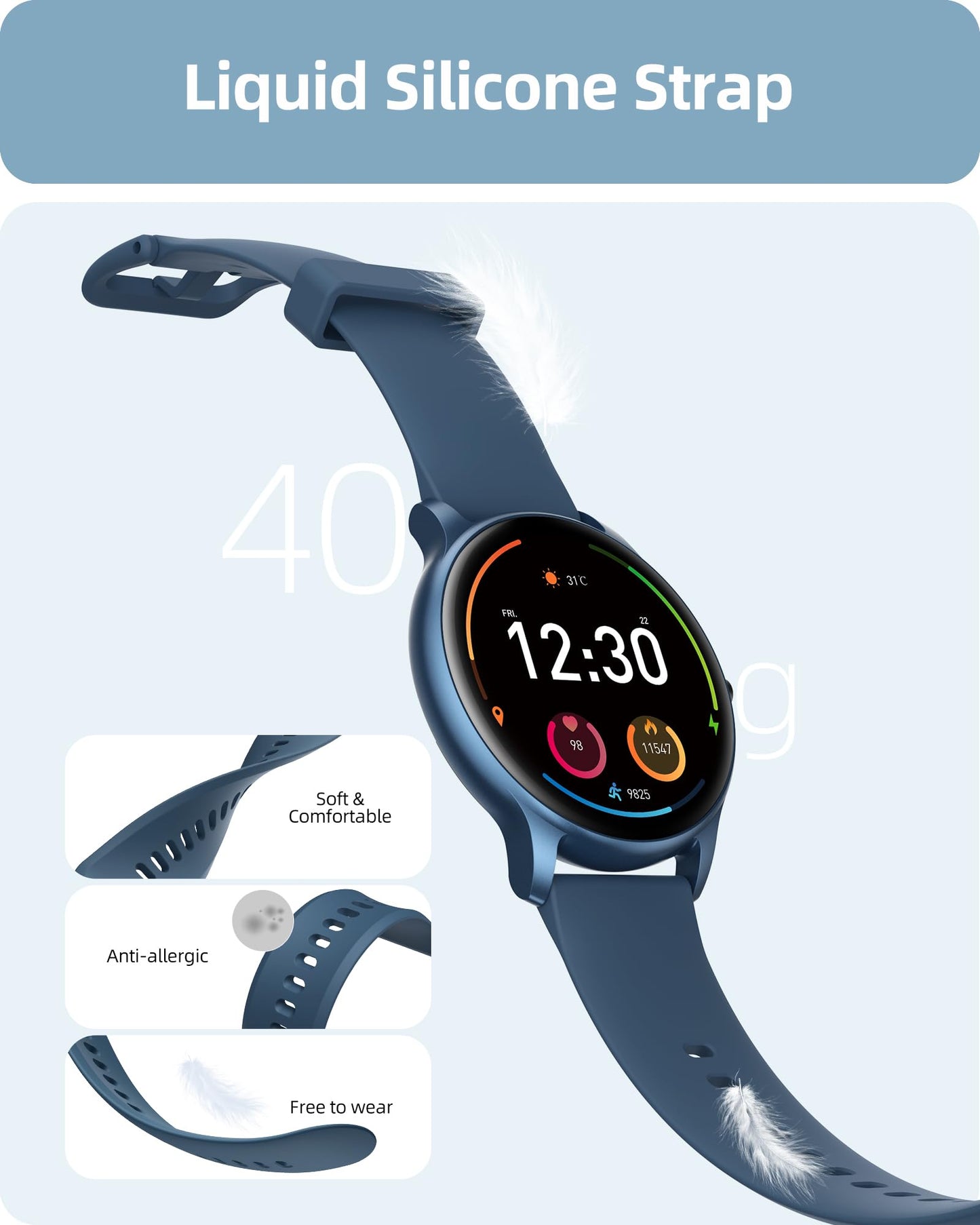 파슨버 SPROD1 라운드 블루투스 통화 스마트워치 1.32인치 | Parsonver Smart Watch