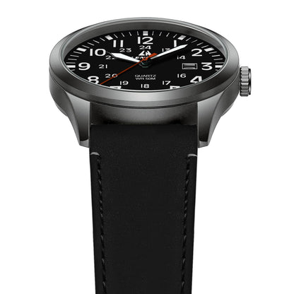 엘엔 렌친 밀리터리 스포츠 42mm 나일론 스트랩 시계 | LN LENQIN Tactical Quartz Watch