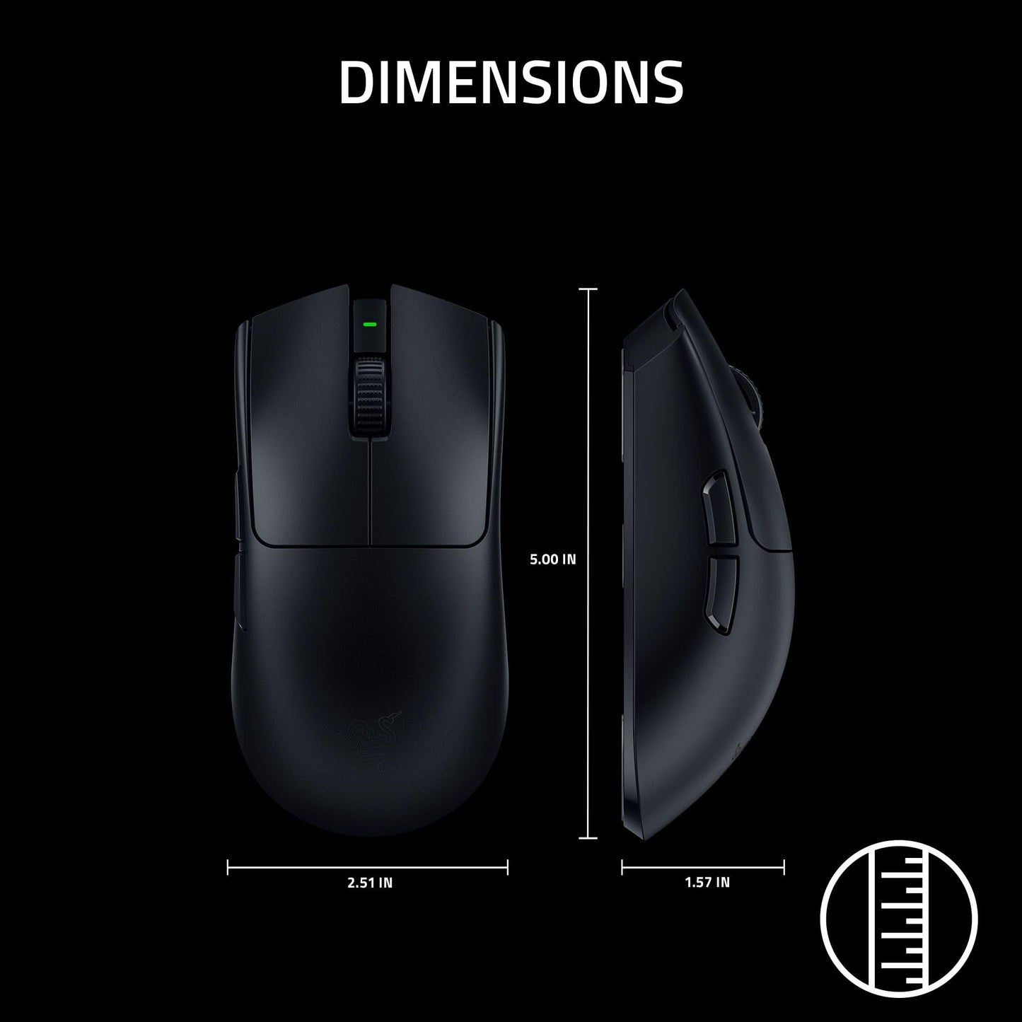 Razer Viper V3 Pro Wireless Esports Gaming Mouse Black 