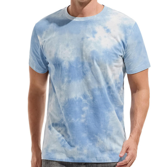 KLIEGOU 남성 힙스터 힙합 프린트 반팔 티셔츠