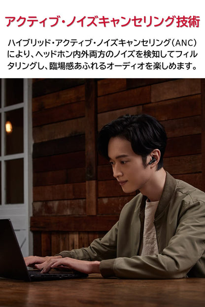 ASUS ROG Cetra True Wireless SpeedNova 게이밍 이어버드 블랙 | ROG Cetra SpeedNova Gaming Earbuds