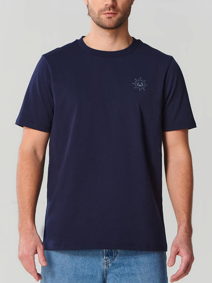 ALLZERO Men's Heavyweight Graphic Short Sleeve T-Shirt Relaxed Fit