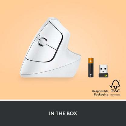 로지텍 리프트 버티컬 인체공학 무선 마우스 그래파이트 | Logitech Lift Vertical Ergonomic Mouse Graphite