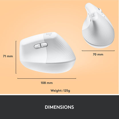 로지텍 리프트 버티컬 인체공학 무선 마우스 그래파이트 | Logitech Lift Vertical Ergonomic Mouse Graphite