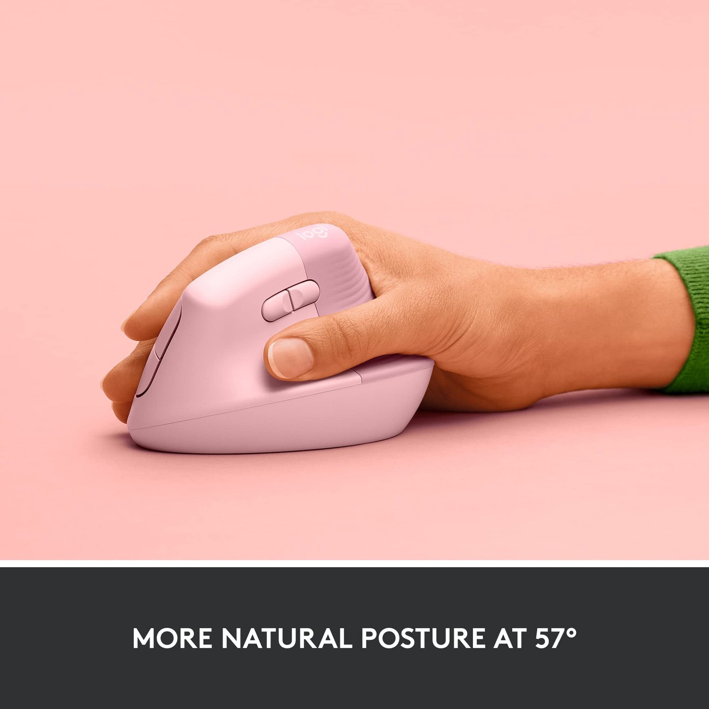 로지텍 리프트 버티컬 인체공학 무선 마우스 그래파이트 | Logitech Lift Vertical Ergonomic Mouse Graphite