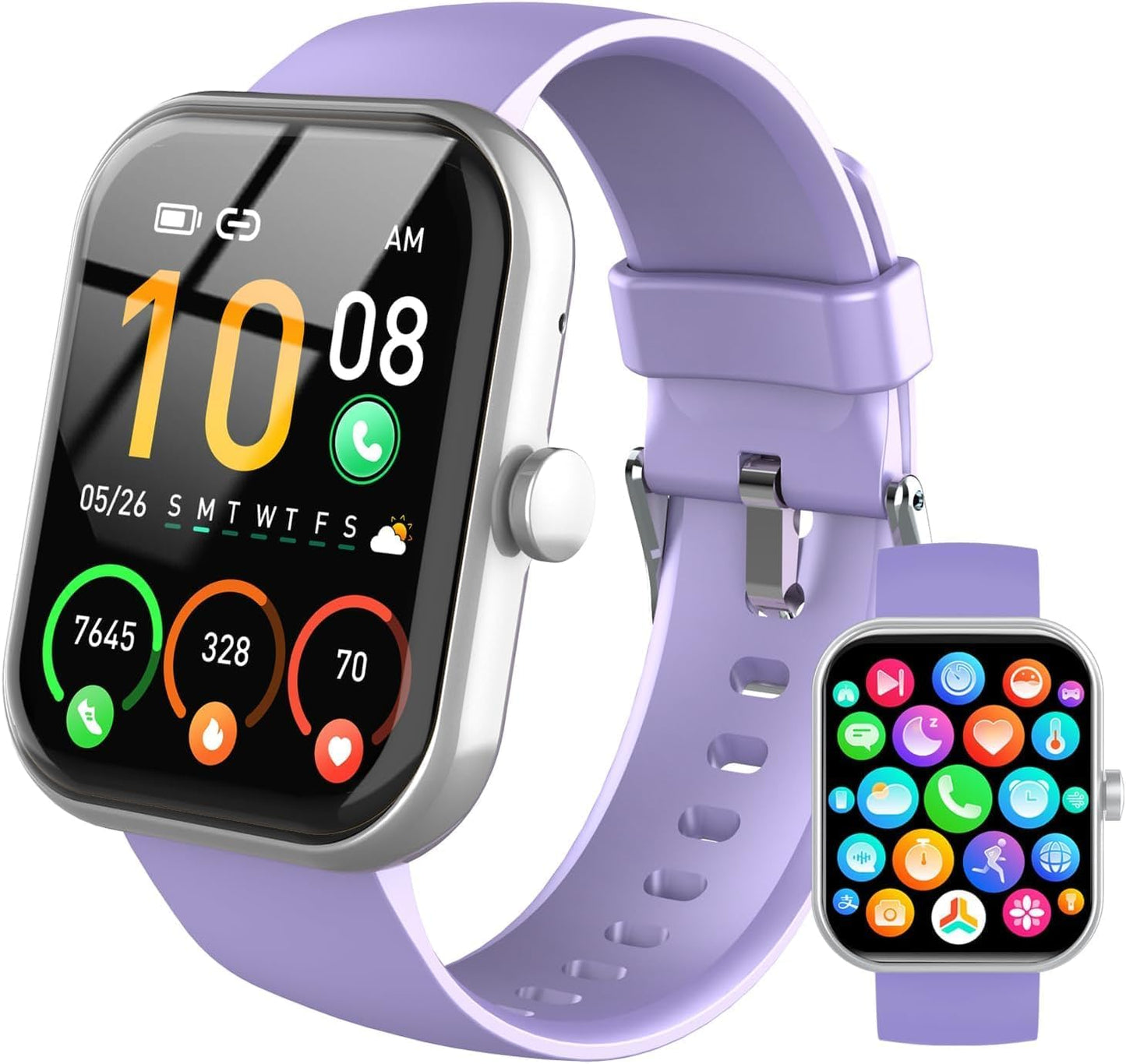 Coucur 2026 1.96인치 스마트워치 블루투스 통화 IP68 방수