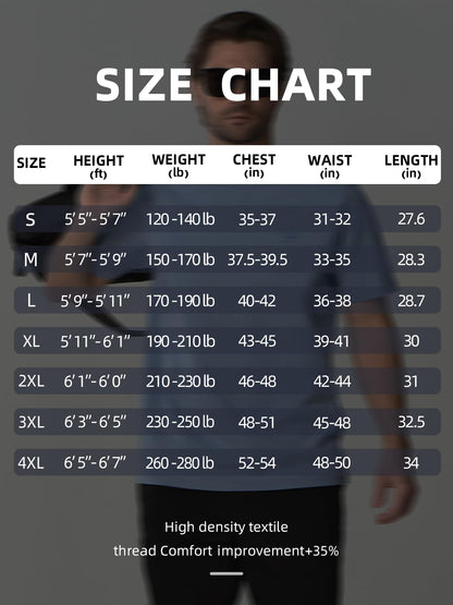 ALLZERO Men's Heavyweight Graphic Short Sleeve T-Shirt Relaxed Fit