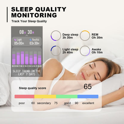 토르잘프 1.83인치 블루투스 스마트워치 IP68 블랙 | Torjalph Fitness Smart Watch