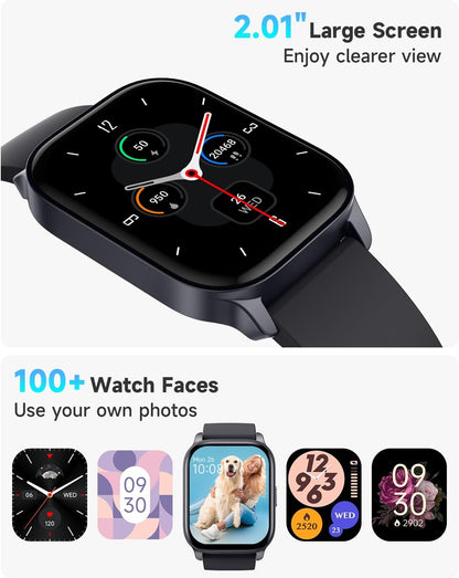 투버 IDW17 2.01인치 스마트워치 미드나이트 블랙 | TOOBUR Smart Watch