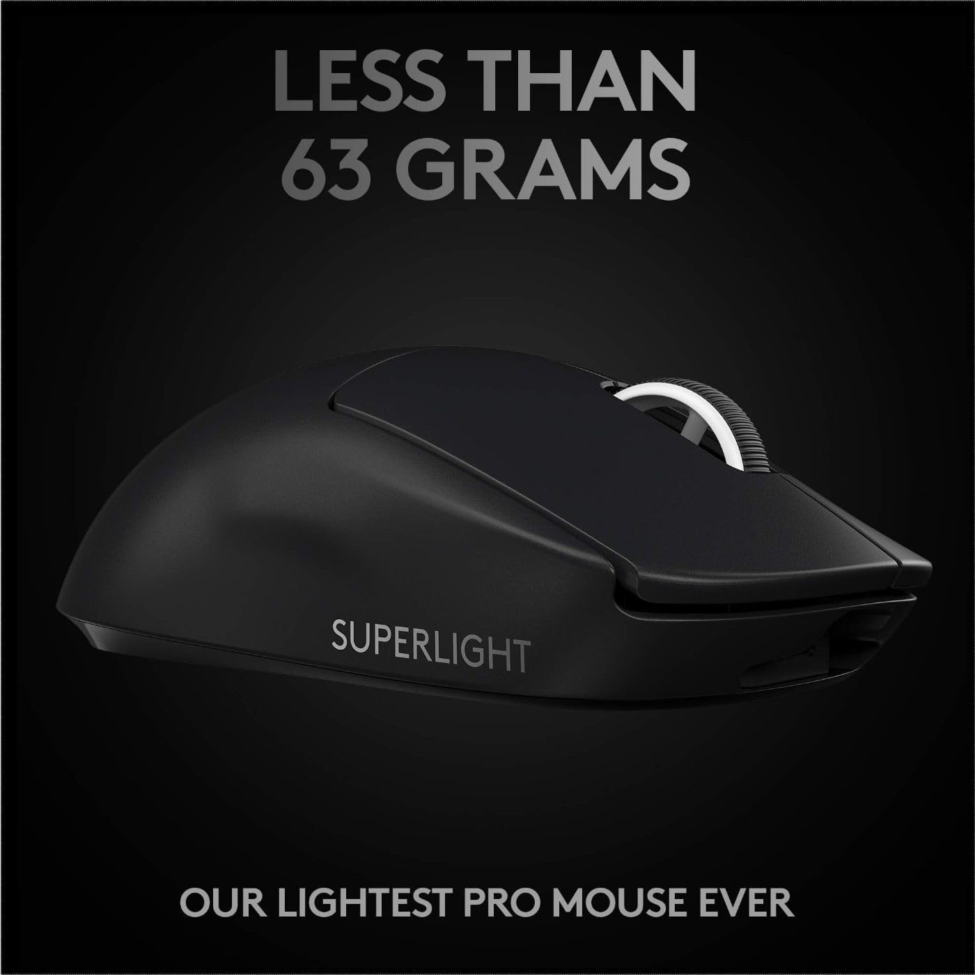 Logitech G PRO X Superlight 무선 게이밍 마우스 블랙