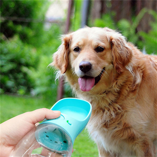 Portable Pet Water Bottle Outdoor Dog Travel Water Cup Feeder