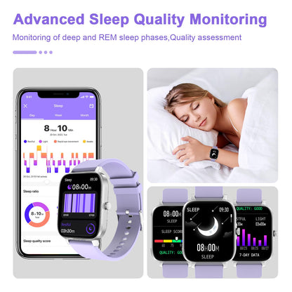 토르잘프 1.83인치 블루투스 스마트워치 IP68 블랙 | Torjalph Fitness Smart Watch